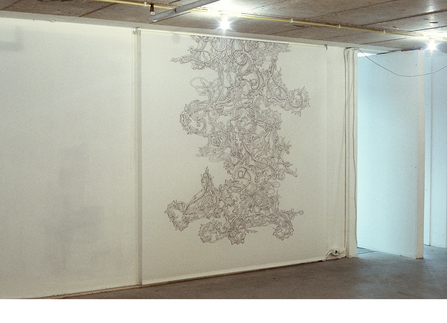 Accolade roller blind, 2003, 210x360 cm, print on solvotex 